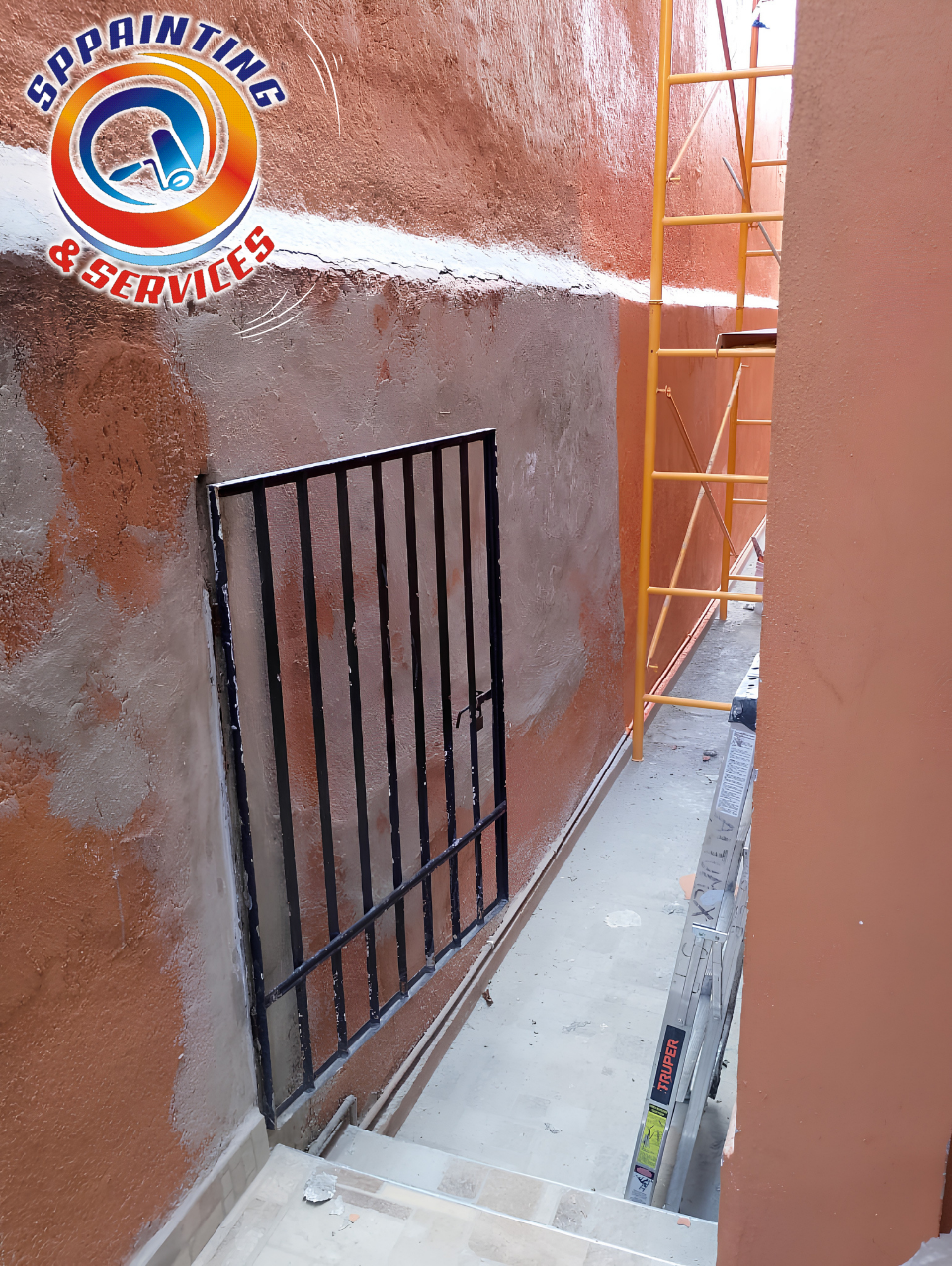 Preparación y resane técnico de muros de alta gama